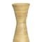 Uniquewise 31.5" Spun Bamboo Tall Trumpet Floor Vase Black and Natural QI003356BK.L - alternate 3
